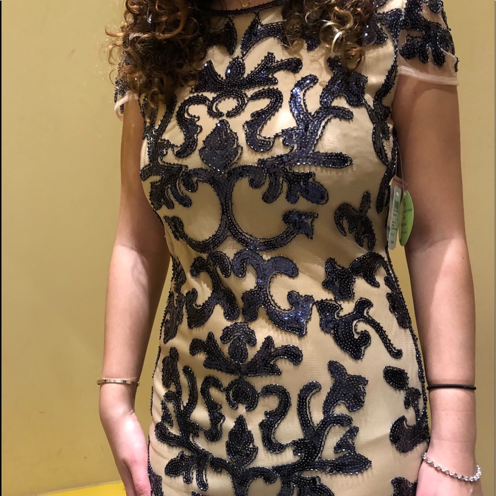 Elegant beaded dress